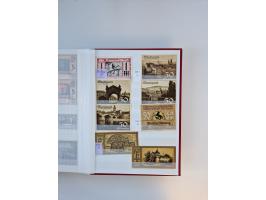 Notgeld-Serienscheine, saubere Sammlung in 16 meist dicken Steckalben, sauber nach Orten und Serien sortiert, überschlägig et