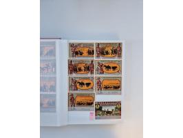 Notgeld-Serienscheine, saubere Sammlung in 16 meist dicken Steckalben, sauber nach Orten und Serien sortiert, überschlägig et