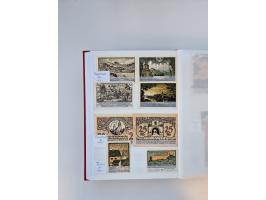 Notgeld-Serienscheine, saubere Sammlung in 16 meist dicken Steckalben, sauber nach Orten und Serien sortiert, überschlägig et