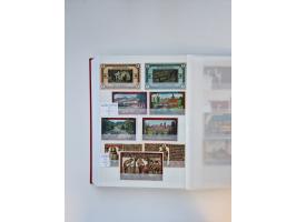 Notgeld-Serienscheine, saubere Sammlung in 16 meist dicken Steckalben, sauber nach Orten und Serien sortiert, überschlägig et