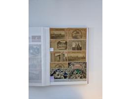 Notgeld-Serienscheine, saubere Sammlung in 16 meist dicken Steckalben, sauber nach Orten und Serien sortiert, überschlägig et