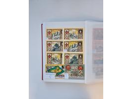 Notgeld-Serienscheine, saubere Sammlung in 16 meist dicken Steckalben, sauber nach Orten und Serien sortiert, überschlägig et