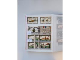 Notgeld-Serienscheine, saubere Sammlung in 16 meist dicken Steckalben, sauber nach Orten und Serien sortiert, überschlägig et