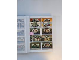 Notgeld-Serienscheine, saubere Sammlung in 16 meist dicken Steckalben, sauber nach Orten und Serien sortiert, überschlägig et