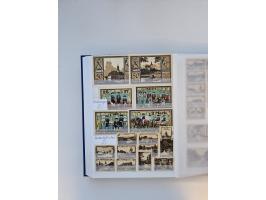 Notgeld-Serienscheine, saubere Sammlung in 16 meist dicken Steckalben, sauber nach Orten und Serien sortiert, überschlägig et