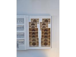 Notgeld-Serienscheine, saubere Sammlung in 16 meist dicken Steckalben, sauber nach Orten und Serien sortiert, überschlägig et