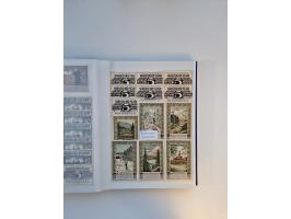 Notgeld-Serienscheine, saubere Sammlung in 16 meist dicken Steckalben, sauber nach Orten und Serien sortiert, überschlägig et