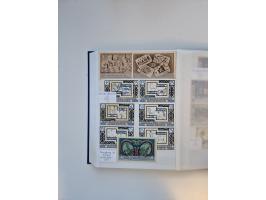 Notgeld-Serienscheine, saubere Sammlung in 16 meist dicken Steckalben, sauber nach Orten und Serien sortiert, überschlägig et