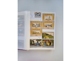 Notgeld-Serienscheine, saubere Sammlung in 16 meist dicken Steckalben, sauber nach Orten und Serien sortiert, überschlägig et