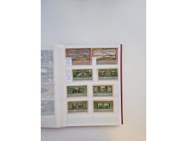 Notgeld-Serienscheine, saubere Sammlung in 16 meist dicken Steckalben, sauber nach Orten und Serien sortiert, überschlägig et