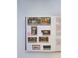 Notgeld-Serienscheine, saubere Sammlung in 16 meist dicken Steckalben, sauber nach Orten und Serien sortiert, überschlägig et