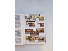 Notgeld-Serienscheine, saubere Sammlung in 16 meist dicken Steckalben, sauber nach Orten und Serien sortiert, überschlägig et