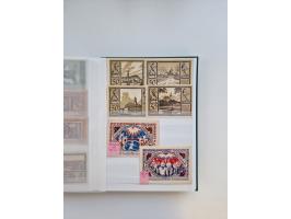 Notgeld-Serienscheine, saubere Sammlung in 16 meist dicken Steckalben, sauber nach Orten und Serien sortiert, überschlägig et