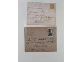 1684/1953 (ca.), attractive group of around 95 covers and cards, strength before the 1920s, showing an eclectic range of usag