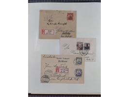 1684/1953 (ca.), attractive group of around 95 covers and cards, strength before the 1920s, showing an eclectic range of usag