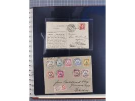 1684/1953 (ca.), attractive group of around 95 covers and cards, strength before the 1920s, showing an eclectic range of usag