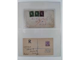 1684/1953 (ca.), attractive group of around 95 covers and cards, strength before the 1920s, showing an eclectic range of usag