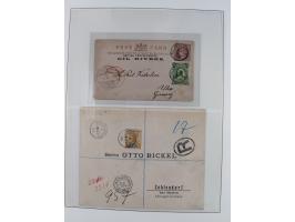 1684/1953 (ca.), attractive group of around 95 covers and cards, strength before the 1920s, showing an eclectic range of usag