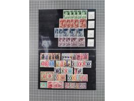 1920/39, vorwiegend postfrische Partie, teils in Einheiten inkl. Dienst- und Portomarken, dabei einige bessere wie Mi.-Nr. 23