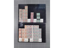 1920/39, vorwiegend postfrische Partie, teils in Einheiten inkl. Dienst- und Portomarken, dabei einige bessere wie Mi.-Nr. 23