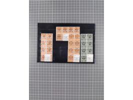 1920/39, vorwiegend postfrische Partie, teils in Einheiten inkl. Dienst- und Portomarken, dabei einige bessere wie Mi.-Nr. 23