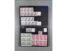 1941, Serbien und Generalgouvernement, vorwiegend postfrische Partie, dabei Generalgouvernement Mi.-Nr. 17-39 per 8 sowie Ser