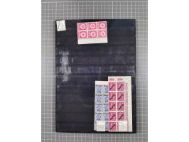 1864/1946, interessante ungebrauchte/postfrische und gestempelte Partie, ab Bayern mit Zwischen-stegpaaren, Deutsches Reich I