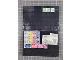 1864/1946, interessante ungebrauchte/postfrische und gestempelte Partie, ab Bayern mit Zwischen-stegpaaren, Deutsches Reich I