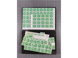 1864/1946, interessante ungebrauchte/postfrische und gestempelte Partie, ab Bayern mit Zwischen-stegpaaren, Deutsches Reich I