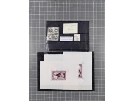 1864/1946, interessante ungebrauchte/postfrische und gestempelte Partie, ab Bayern mit Zwischen-stegpaaren, Deutsches Reich I