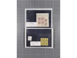 1864/1946, interessante ungebrauchte/postfrische und gestempelte Partie, ab Bayern mit Zwischen-stegpaaren, Deutsches Reich I