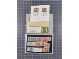 1864/1946, interessante ungebrauchte/postfrische und gestempelte Partie, ab Bayern mit Zwischen-stegpaaren, Deutsches Reich I