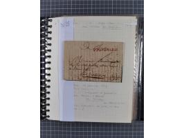 1805/32, 27 letters incl. some better destinations, e.g. Austria and Luxembourg, good condition