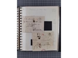 1805/32, 27 letters incl. some better destinations, e.g. Austria and Luxembourg, good condition
