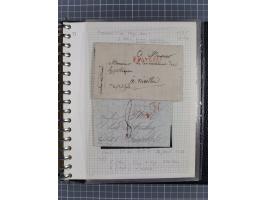 1805/32, 27 letters incl. some better destinations, e.g. Austria and Luxembourg, good condition