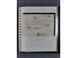 1805/32, 27 letters incl. some better destinations, e.g. Austria and Luxembourg, good condition