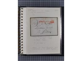 1805/32, 27 letters incl. some better destinations, e.g. Austria and Luxembourg, good condition