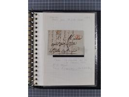 1805/32, 27 letters incl. some better destinations, e.g. Austria and Luxembourg, good condition