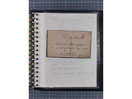 1805/32, 27 letters incl. some better destinations, e.g. Austria and Luxembourg, good condition