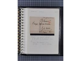 1805/32, 27 letters incl. some better destinations, e.g. Austria and Luxembourg, good condition