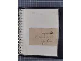 1805/32, 27 letters incl. some better destinations, e.g. Austria and Luxembourg, good condition