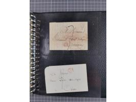 1805/32, 27 letters incl. some better destinations, e.g. Austria and Luxembourg, good condition