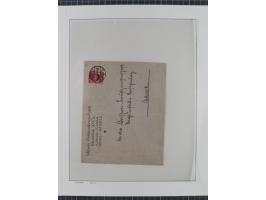 1920/23, interessante Partie mit über 60 Briefen und Karten, dabei R-Briefe, Flugpost, Bahnpost, etwas unterschiedliche, meis