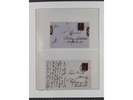 1920/23, interessante Partie mit über 60 Briefen und Karten, dabei R-Briefe, Flugpost, Bahnpost, etwas unterschiedliche, meis