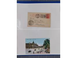 1920/23, interessante Partie mit über 60 Briefen und Karten, dabei R-Briefe, Flugpost, Bahnpost, etwas unterschiedliche, meis