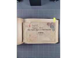 1791/1957 (ca.), around 190 covers and cards, strength before the 1920s with plenty of interesting frankings and usages, note