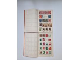 1900/1950(ca.), interessante Partie mit über 100 Briefen, dabei bessere, außerdem diverse alter Auswahlhefte, dabei teils Aus