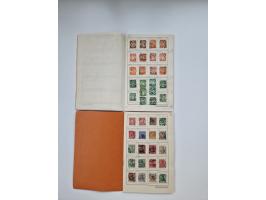 1900/1950(ca.), interessante Partie mit über 100 Briefen, dabei bessere, außerdem diverse alter Auswahlhefte, dabei teils Aus