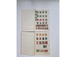 1900/1950(ca.), interessante Partie mit über 100 Briefen, dabei bessere, außerdem diverse alter Auswahlhefte, dabei teils Aus