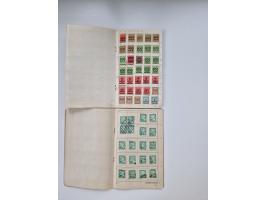 1900/1950(ca.), interessante Partie mit über 100 Briefen, dabei bessere, außerdem diverse alter Auswahlhefte, dabei teils Aus